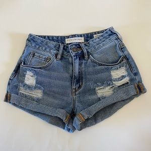 Pacsun Bullhead Denim High Rise Short